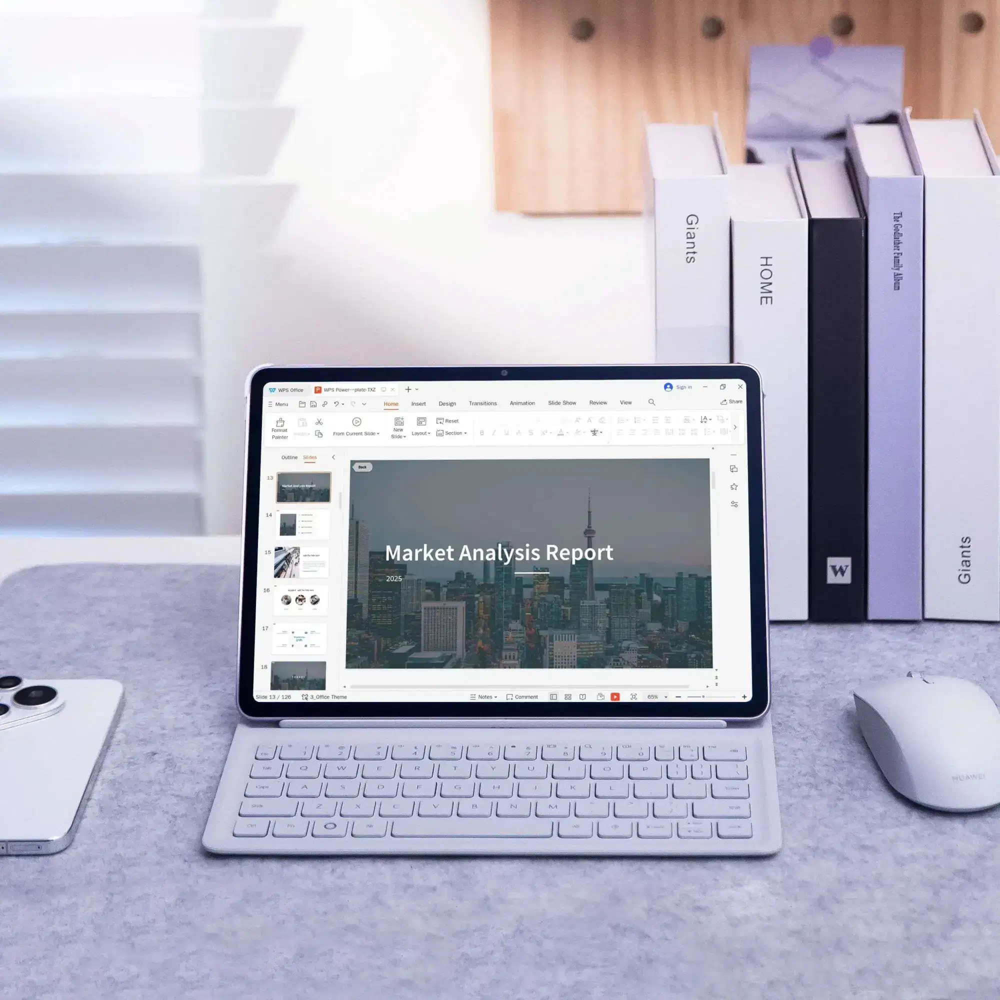 Matepad 11.5 still photo wps office