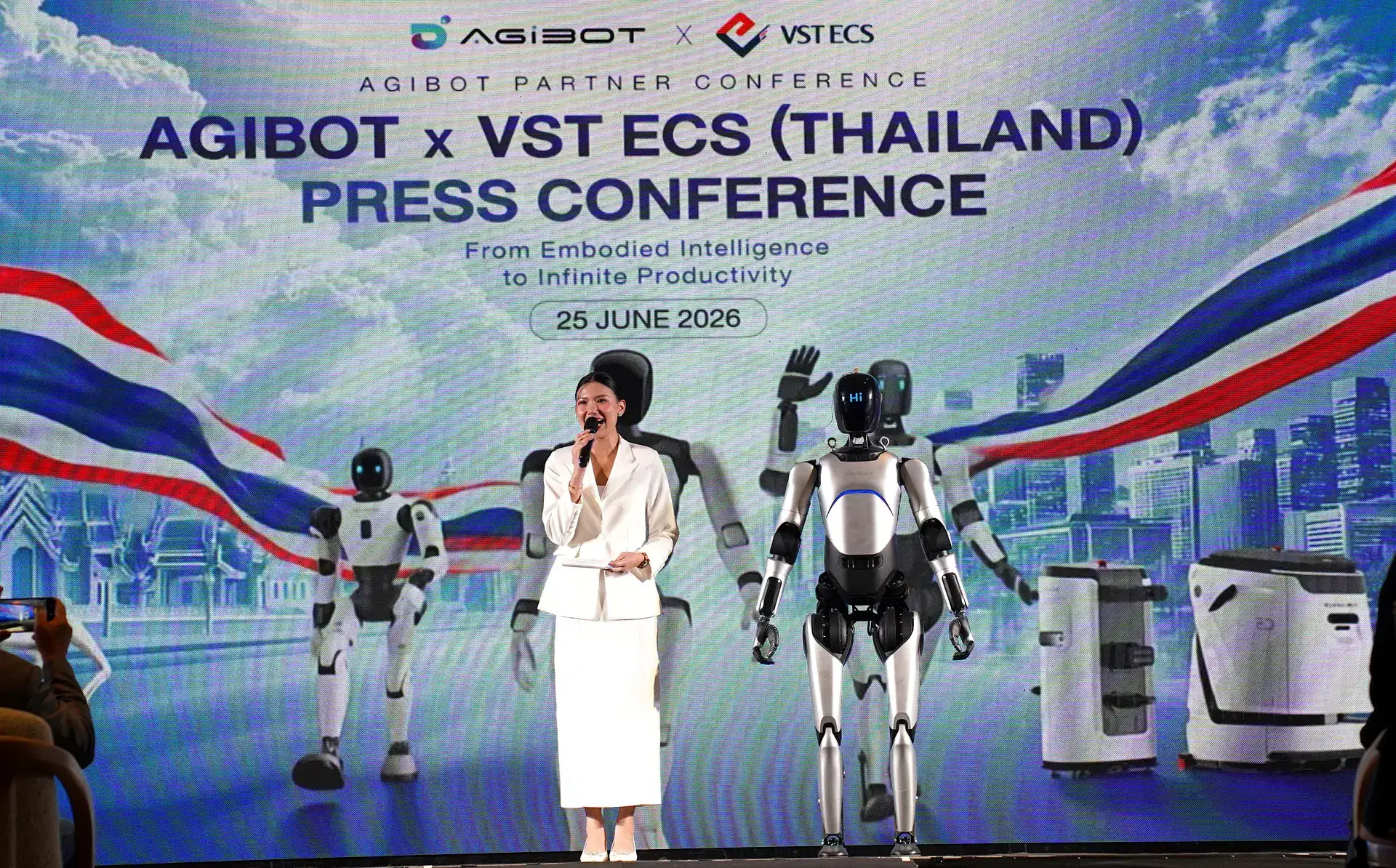 AGIBOT x VST ECS Press Conference
