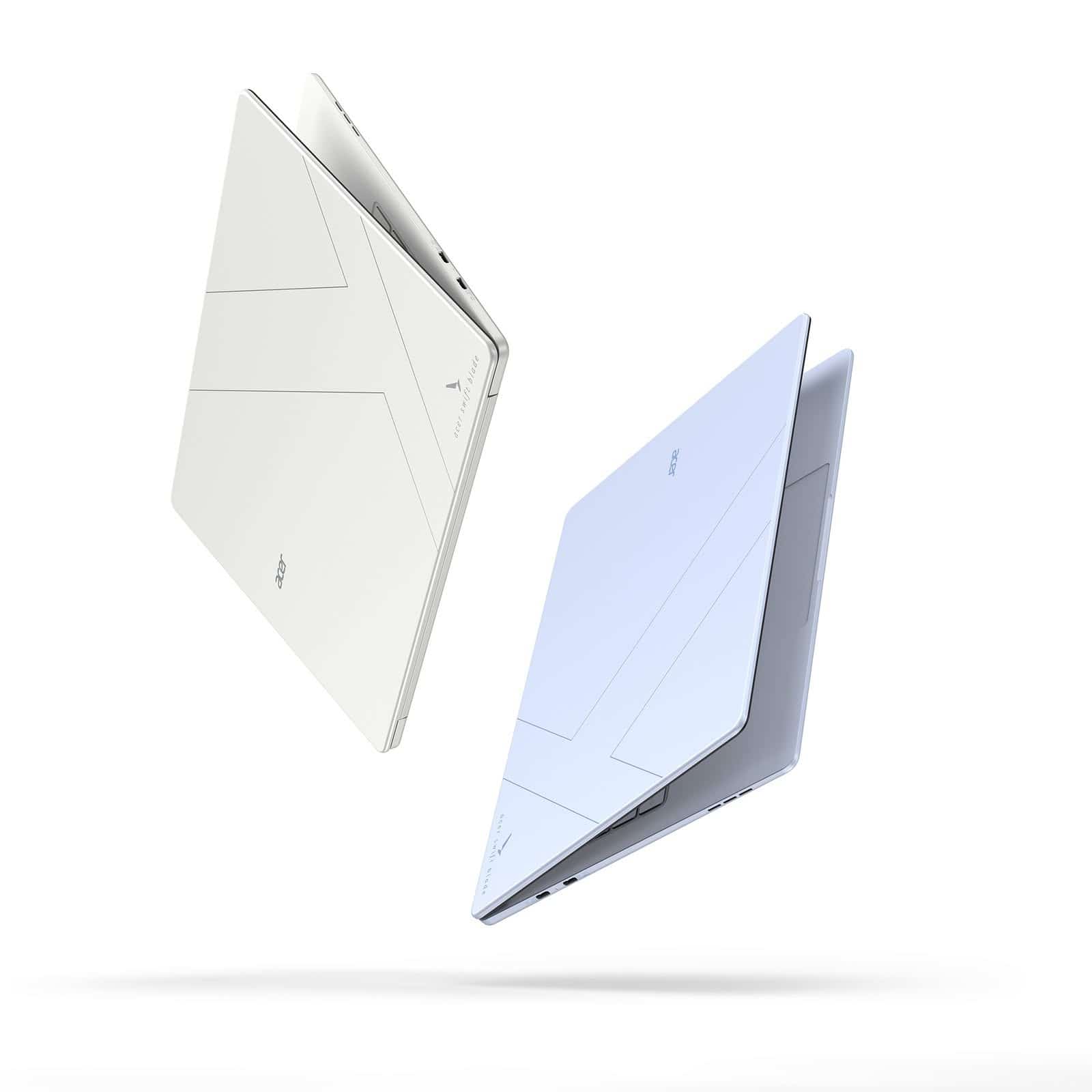 Acer Swift Blade 14 มุมบนฝาเครื่อง