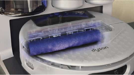 Dyson Nurovi บนแท่นชาร์จ