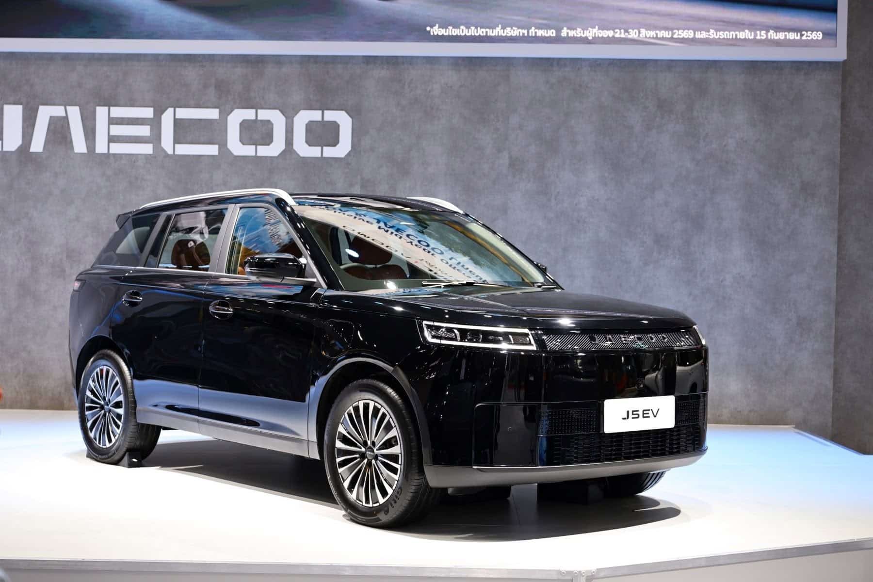 JAECOO 5 EV ในโชว์รูม