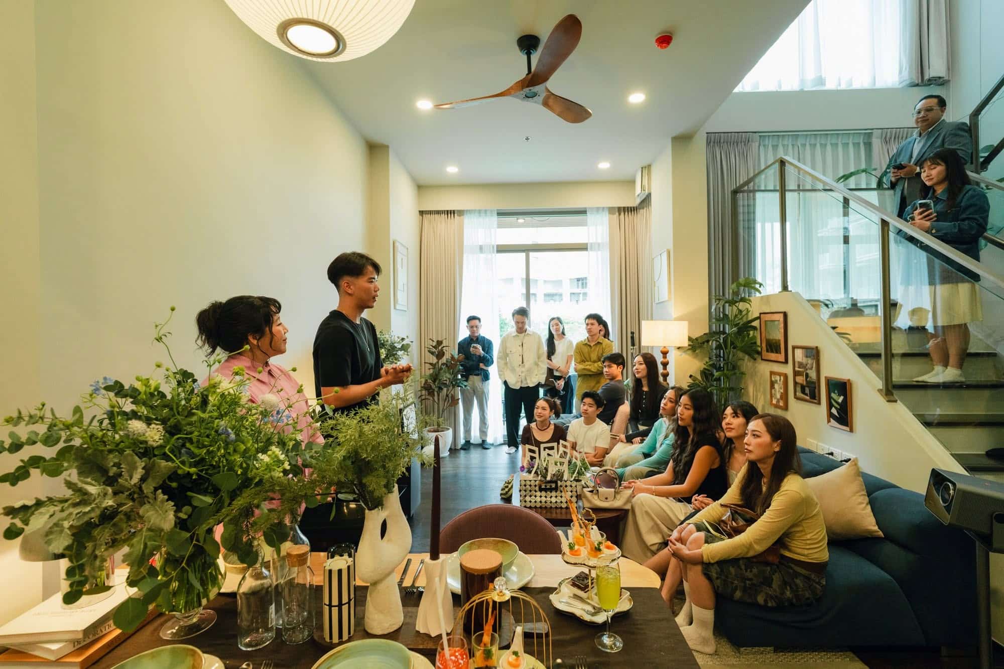 บรรยากาศโครงการ Whizdom The Forestias และพื้นที่ส่วนกลาง