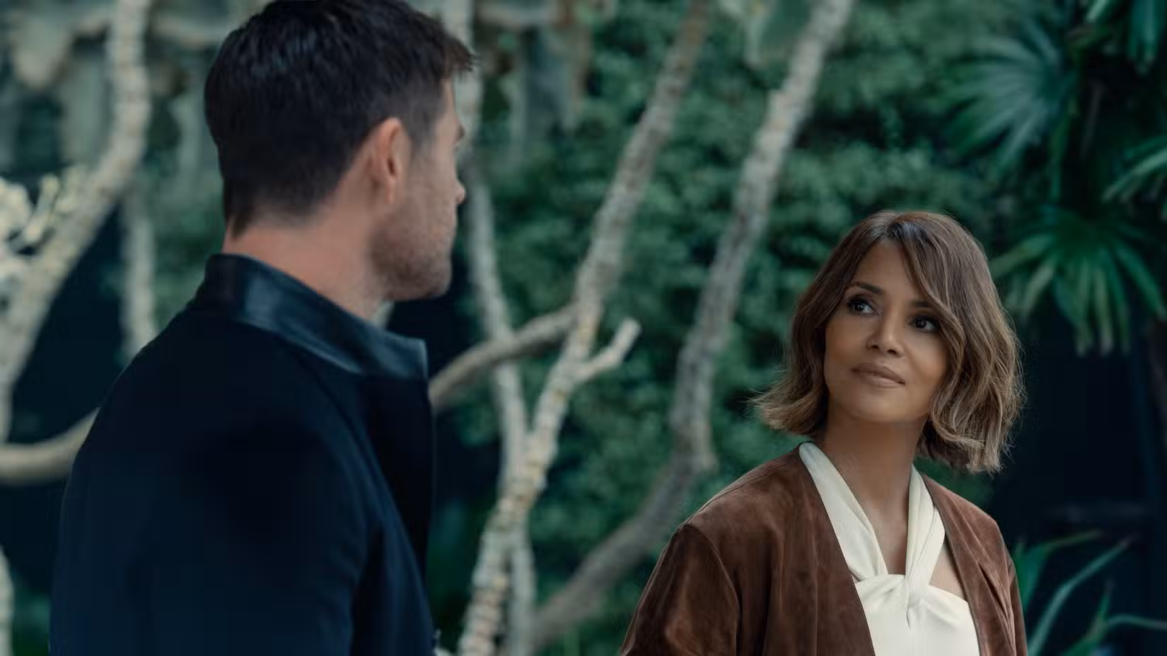 Chris hemsworth and halle berry in crime