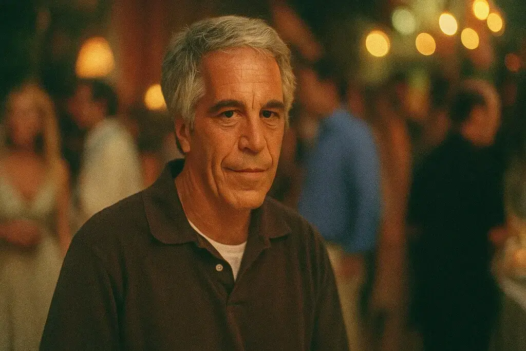 1990s Party Vibe image of Jeffrey Epstein