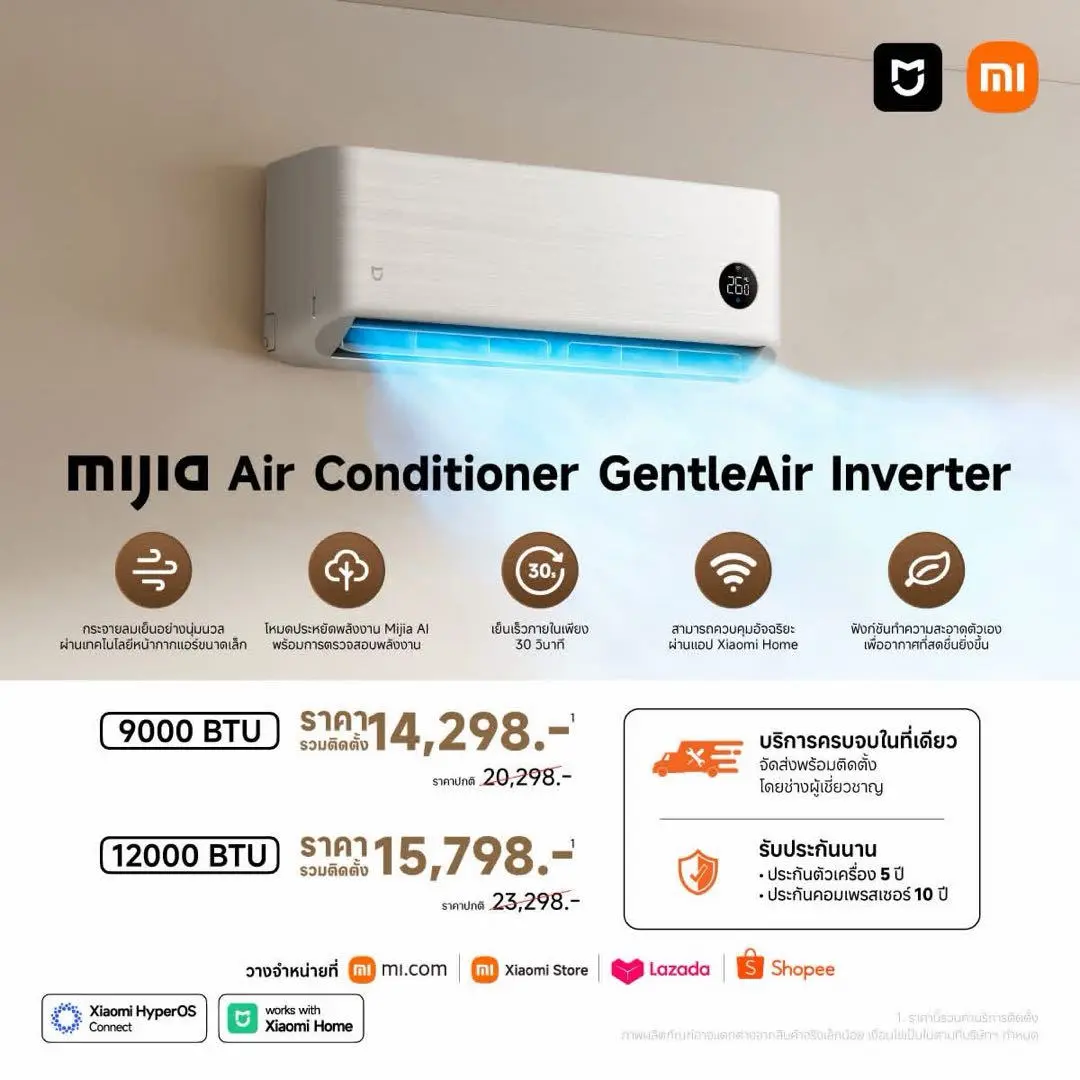 Sale poster Mijia Air Conditioner GentleAir