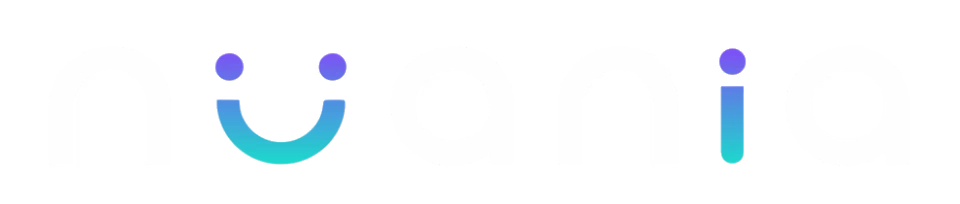Nuania logo gradient dark