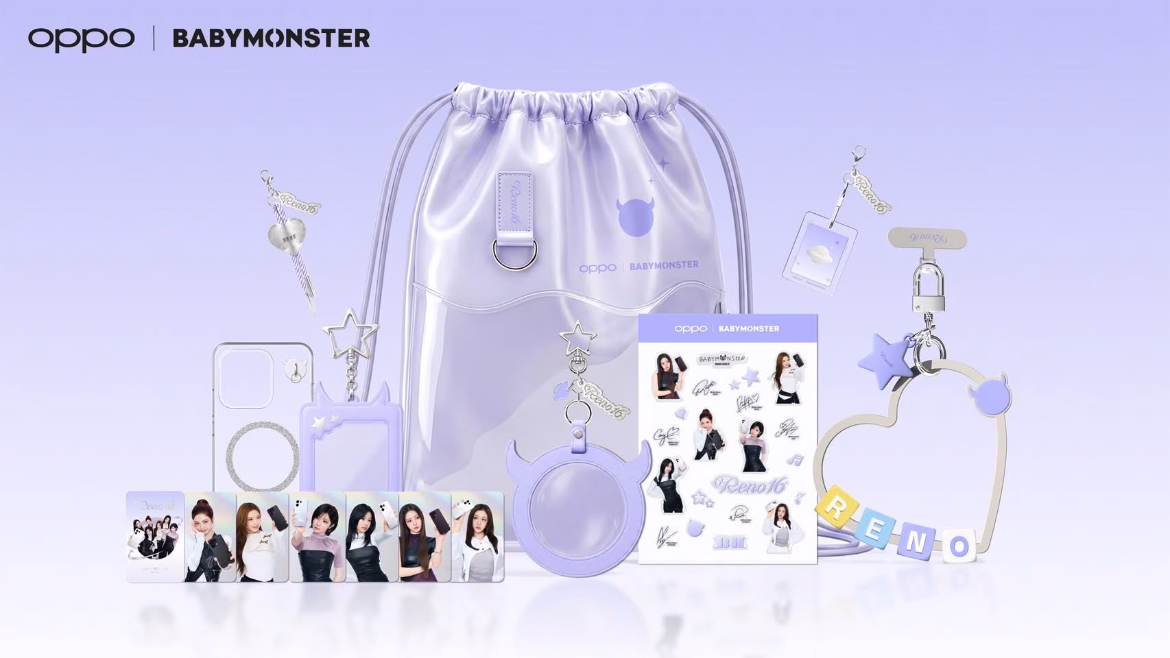 OPPO x BABYMONSTER Limited Edition Gift Box และของรางวัลกิจกรรม TikTok Challenge