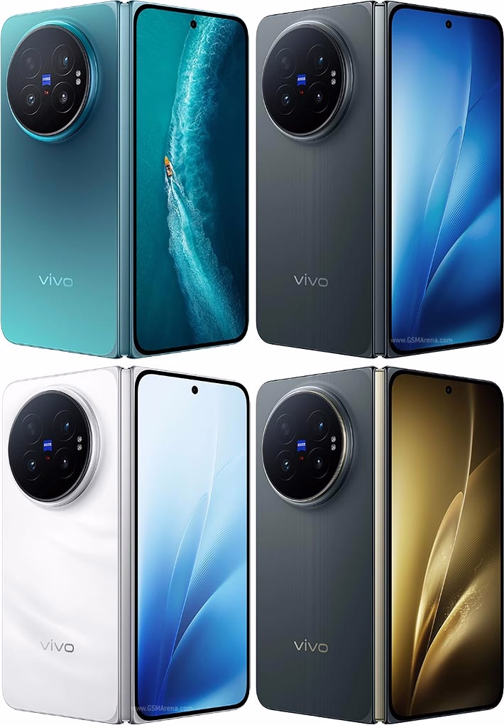 ภาพทางการของ Vivo X Fold 6 จาก GSMArena เผยดีไซน์บานพับและกล้องหลัง