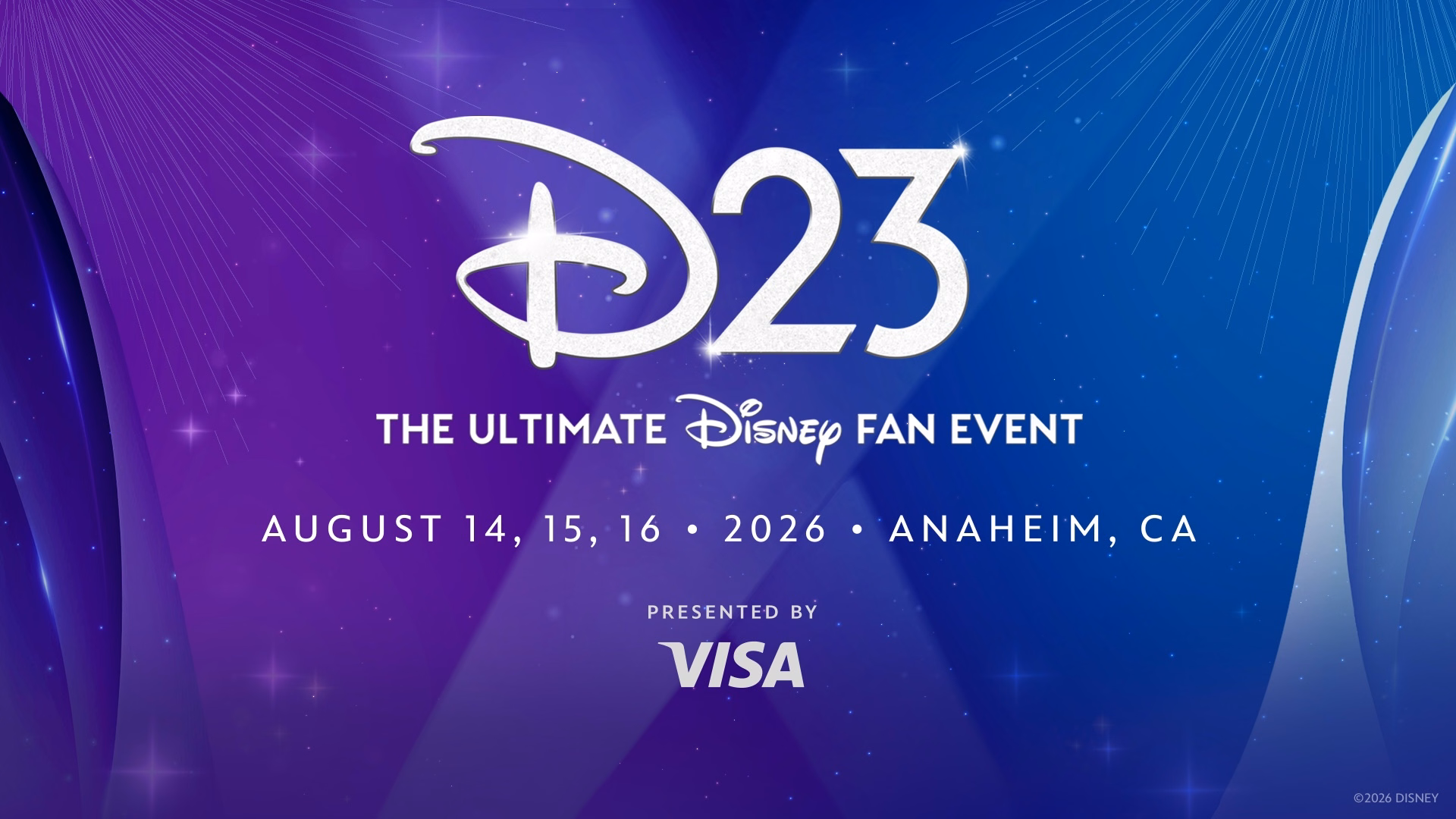D23 2026 event logo