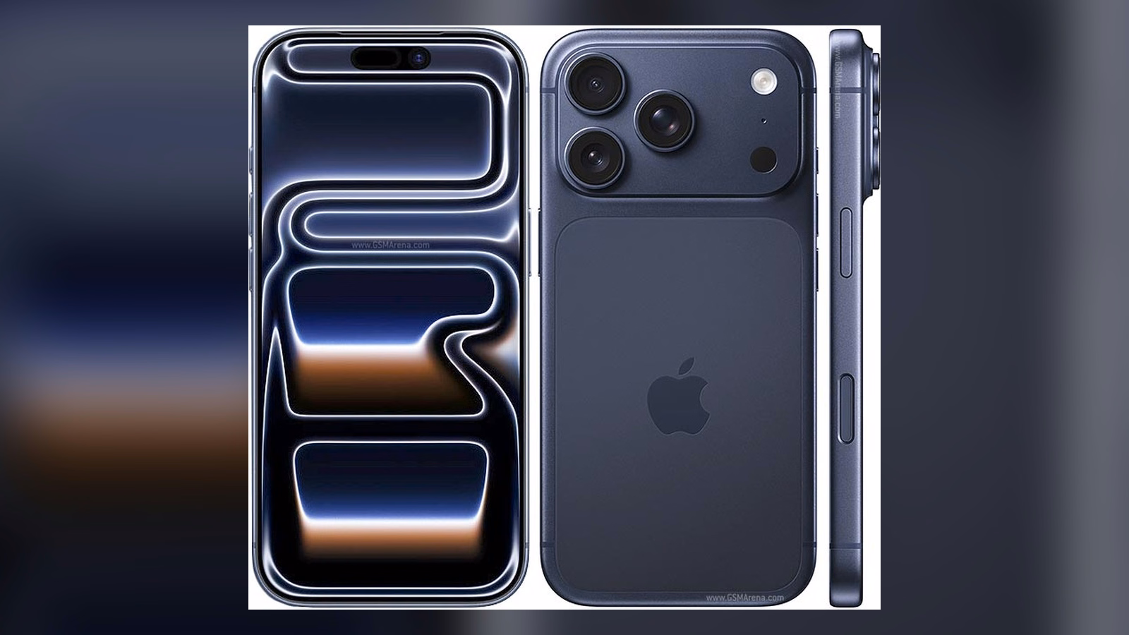 ภาพทางการของ iPhone 17 Pro รุ่นก่อนหน้า (ยังไม่มีภาพจริงของ iPhone 18 Pro เพราะ Apple ยังไม่เปิดตัว)