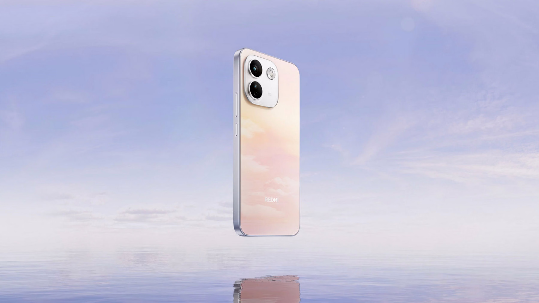 คนถือ REDMI Note 17 Series ยกกำปั้นแสดงความดีใจ มีวิวตึกสูงเป็นฉากหลัง