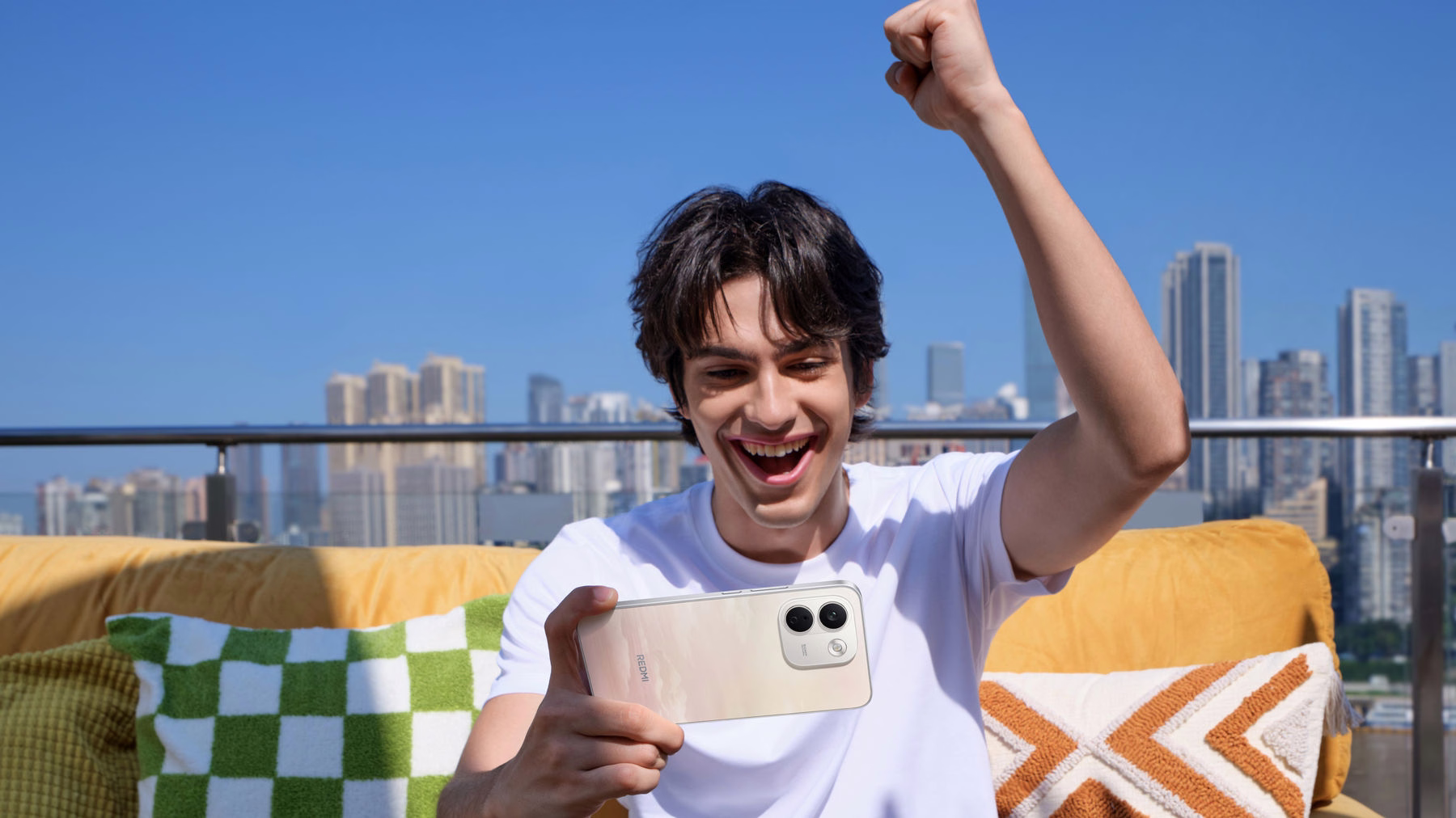 กราฟิกแสดงความจุแบตเตอรี่ 10,000mAh ของ REDMI Note 17 Pro Max 5G