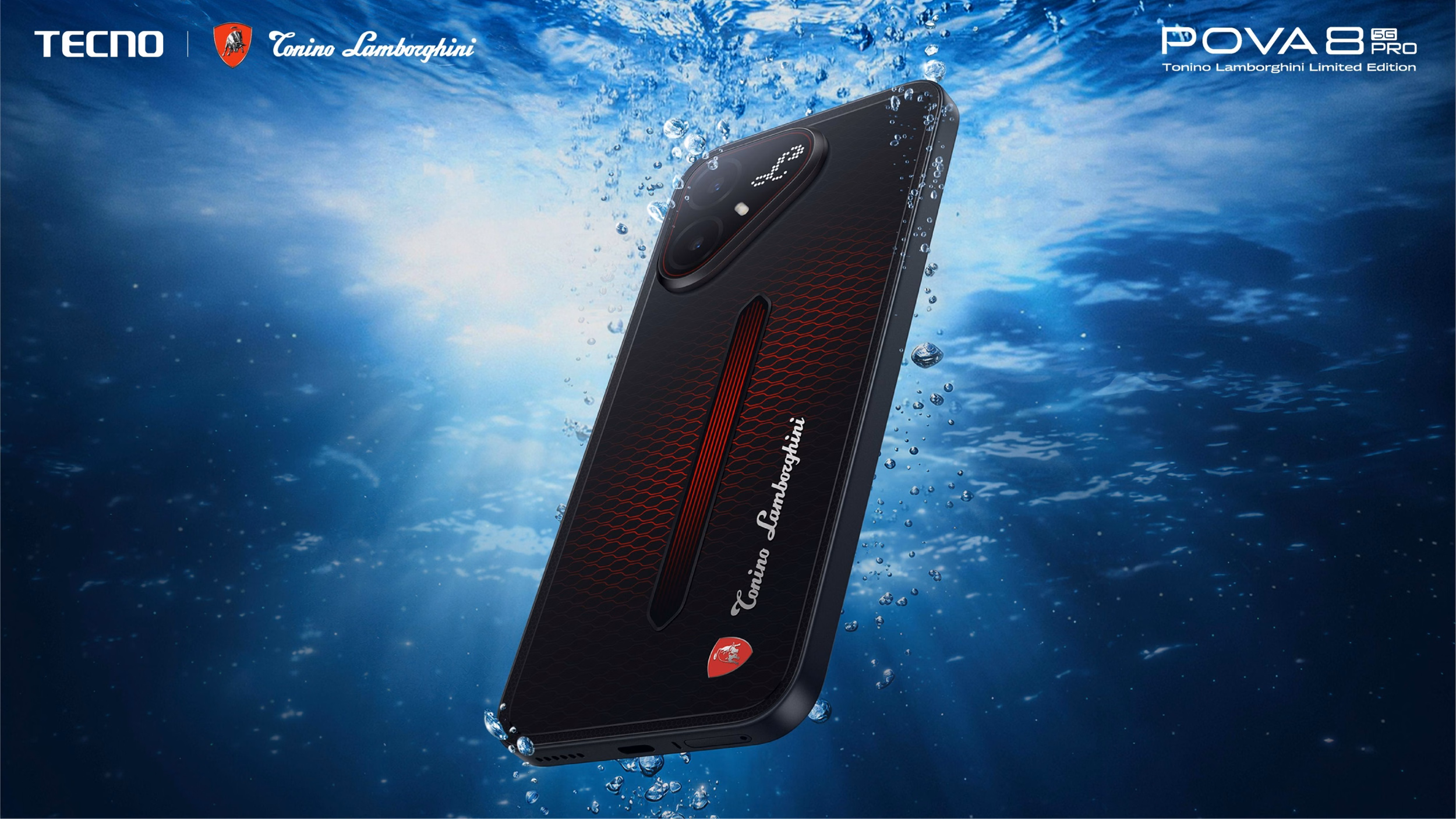 TECNO POVA 8 Pro 5G Tonino Lamborghini Limited Edition