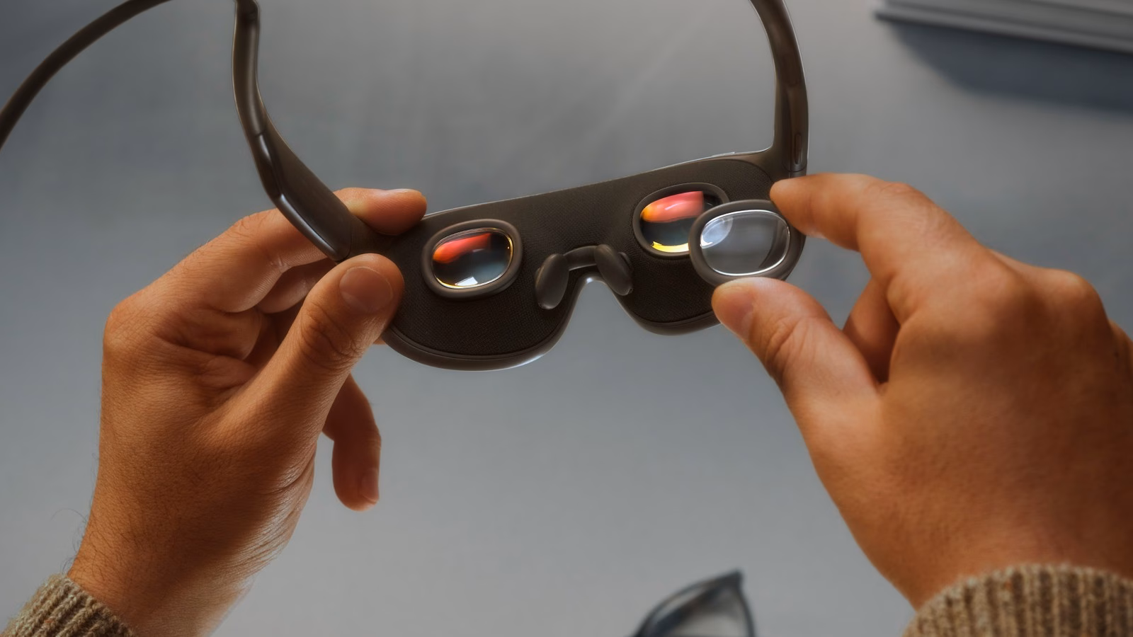เลนส์ใส่ใบสั่งยาของ Meta VR Glasses