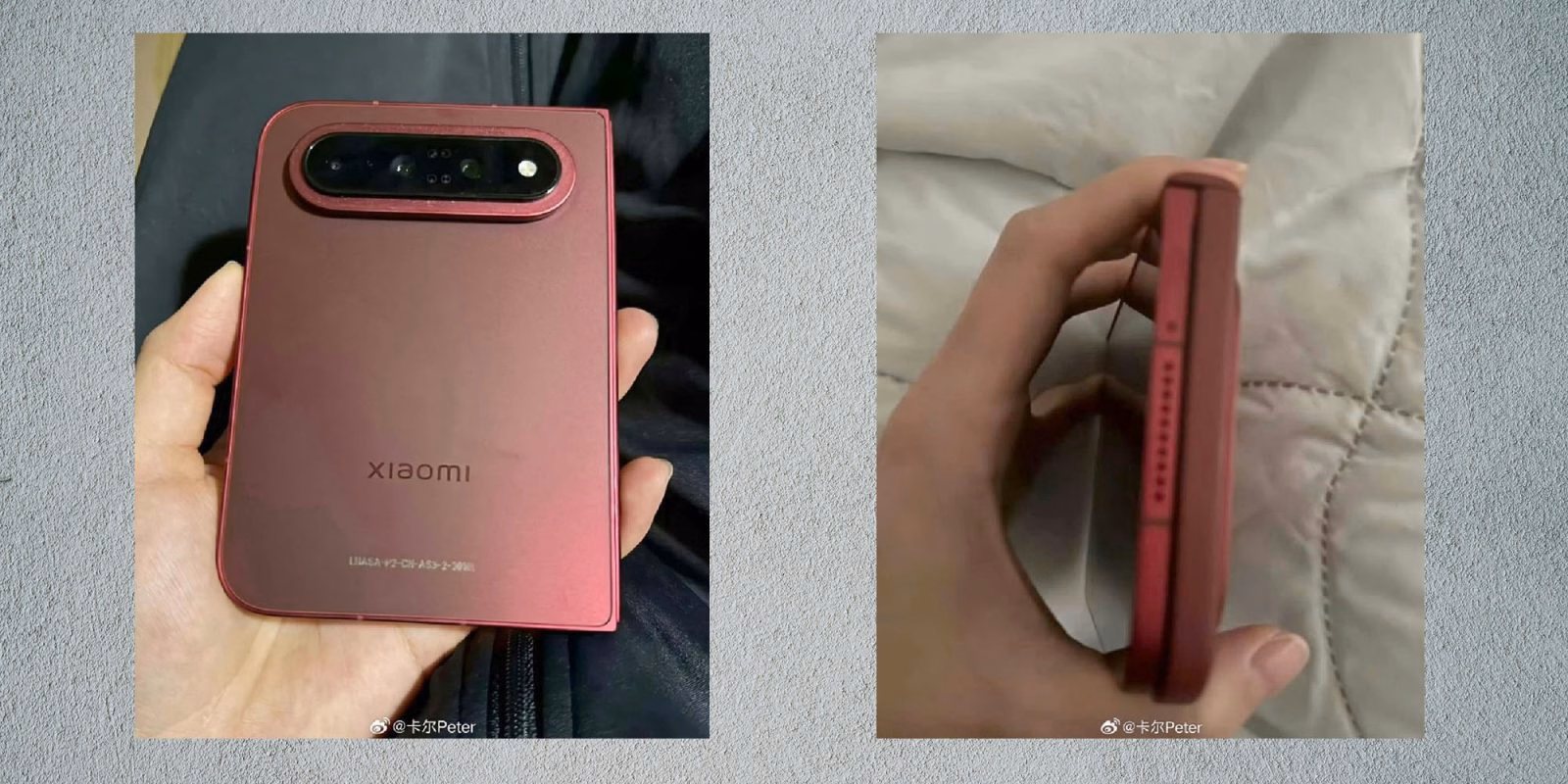 ภาพ Xiaomi 18 Fold ที่หลุดออกมาก่อนงานเปิดตัวทางการ